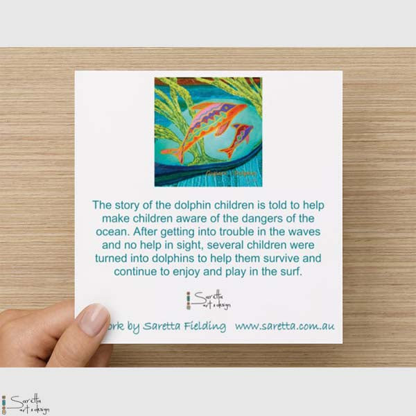 Greeting Card - Guparr Dolphin