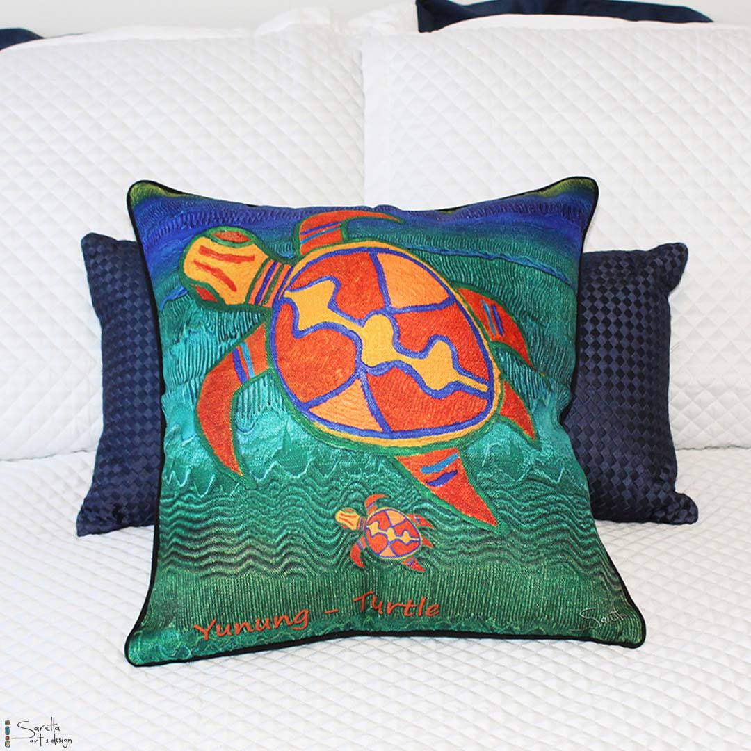 Cushion Cover - Totem Yunung Turtle